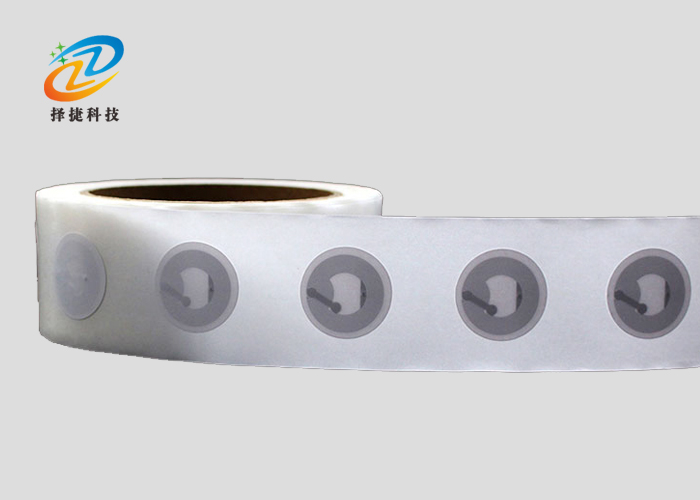 易碎RFID標(biāo)簽 直徑25mm產(chǎn)品實拍展示一