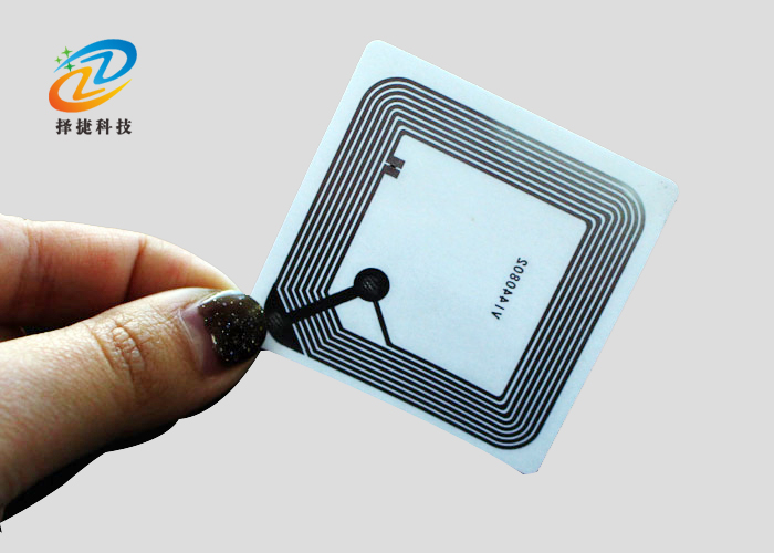 高頻不干膠標簽 I-code X 50*50mm實拍展示圖四