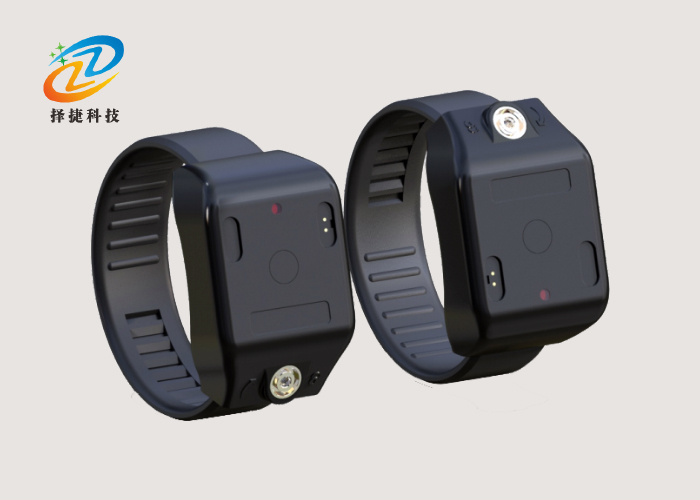司法矯正/養(yǎng)老院定位手環(huán)ZJA-38實拍展示圖一