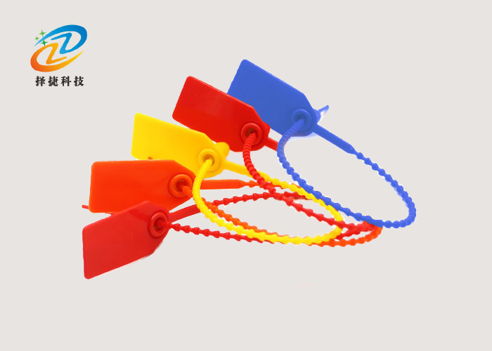 一次性防盜標牌扎帶ZJ-PS602實拍展示圖一